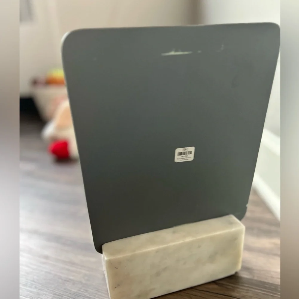 CB2 Marble Vanity Mirror